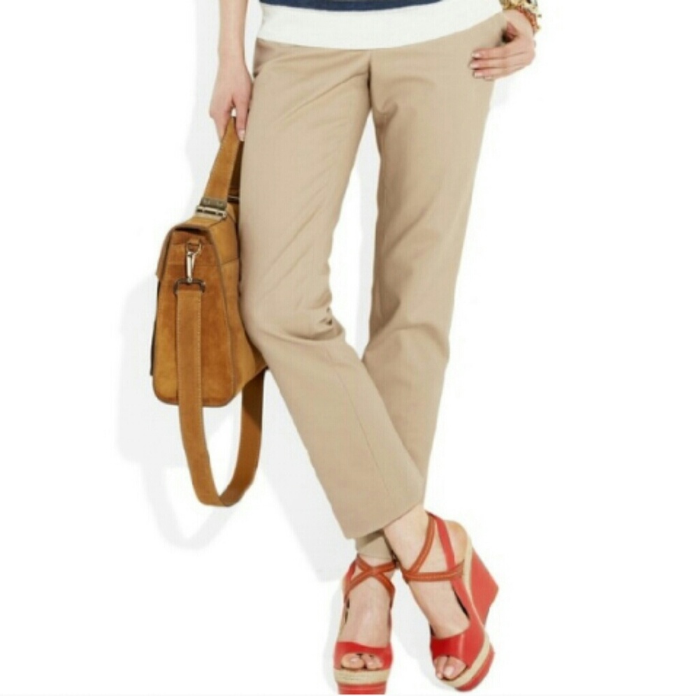 MICHAEL KORS Cropped Khaki Pants